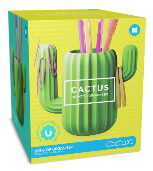 Mustard: Cactus Desktop Organiser