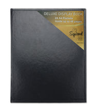 Load image into Gallery viewer, Squirrel Deluxe Display Book A4 Leatherette 24 Pocket by Headline View