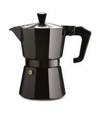 Load image into Gallery viewer, Pezzetti: Italexpress Aluminium Coffee Maker - Black (3 Cups)