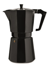 Load image into Gallery viewer, Pezzetti: Italexpress Aluminium Coffee Maker - Black (9 Cups)