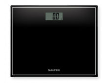Load image into Gallery viewer, Salter: Compact Glass Electronic Personal Scale - Black