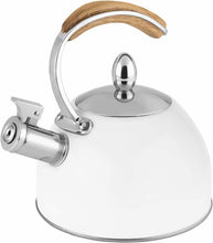 Load image into Gallery viewer, Pinky Up: Presley Tea Kettle - (White)