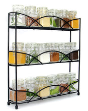 Load image into Gallery viewer, 3-Tier Herb &amp; Spice Rack (Wall Mount or Free Standing)
