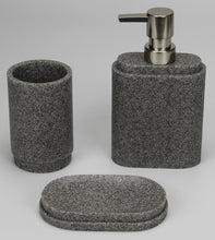 Load image into Gallery viewer, Bubble: Justin Bathroom 3-Piece Set - Light Grey Stone