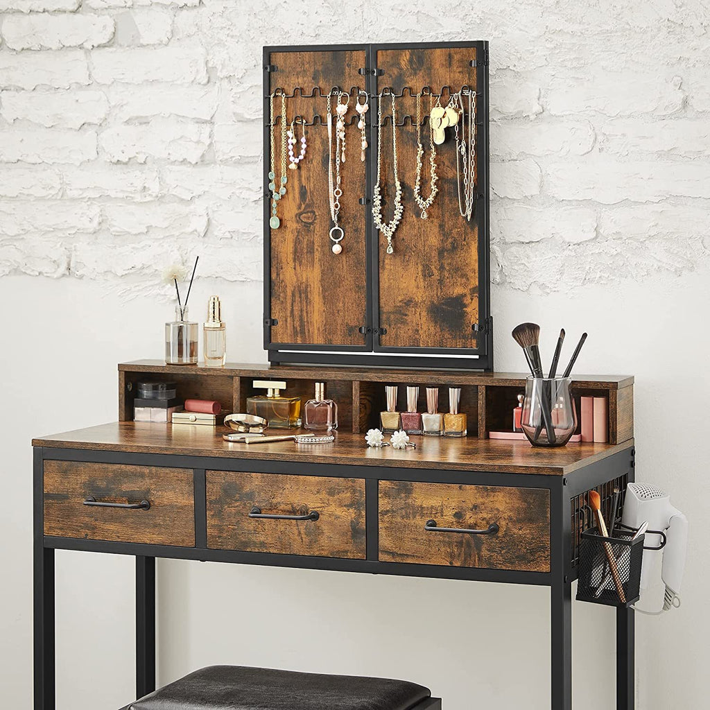 Vasagle Dressing Table With Stool