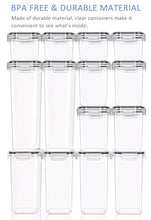 Load image into Gallery viewer, 14-Piece Food Storage Air-Tight Jars