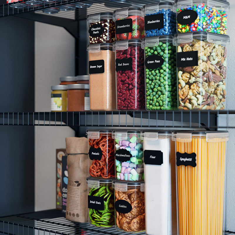 14-Piece Food Storage Air-Tight Jars