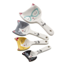 Load image into Gallery viewer, Davis &amp; Waddell: Kitty Crew Measuring Spoons