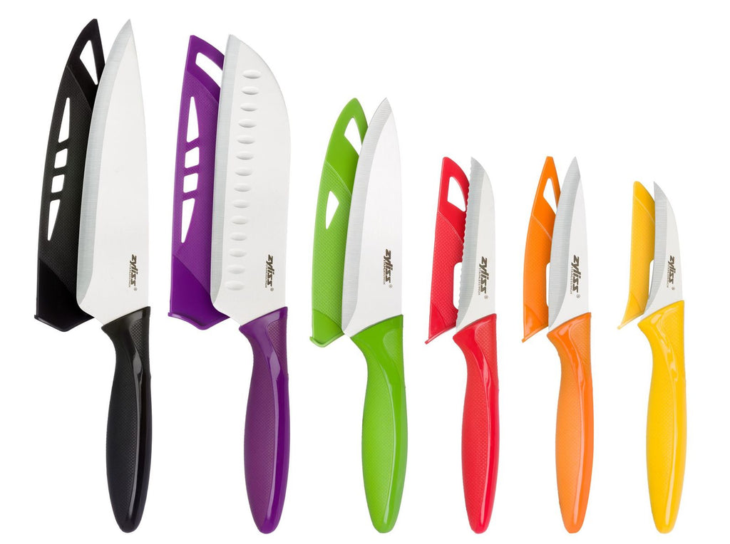 Zyliss: Knife Set - With Blade Covers (6 piece)