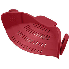 Load image into Gallery viewer, Silicone Pot Strainer - Red