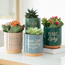 Load image into Gallery viewer, &#39;You&#39;re Blooming Fabulous&#39; Plant Pot
