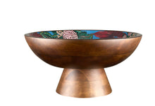 Load image into Gallery viewer, Maxwell &amp; Williams: The Blck Pen Reminisce Wood Enamel Pedestal Bowl (30x15cm)