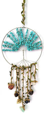 Load image into Gallery viewer, Crystal Tree of Life Dreamcatcher - Turquoise (7 Chakras)