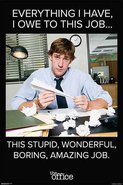 The Office Jim Quote Poster (1203) - Impact Posters
