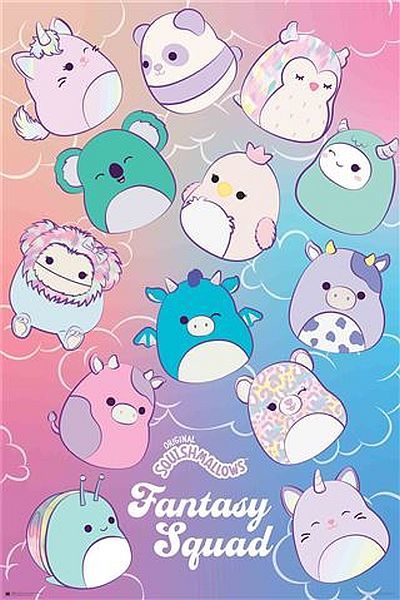 Squishmallows Fantasy Squad Poster (1193) - Impact Posters