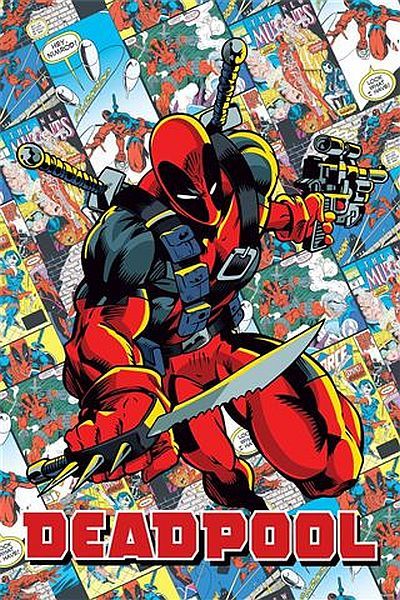Deadpool Comic Covers Poster (1191) - Impact Posters