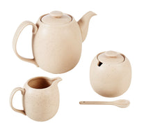 Load image into Gallery viewer, Leaf &amp; Bean: Aster 4 Piece Tea Set - Natural
