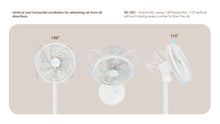 Load image into Gallery viewer, Smart Ape Height-Adjustable Wireless Pedestal Brushless Fan with Remote Control