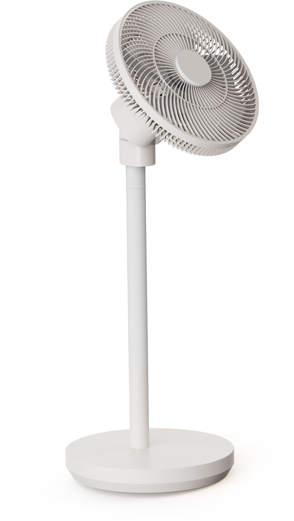 Smart Ape Height-Adjustable Wireless Pedestal Brushless Fan with Remote Control