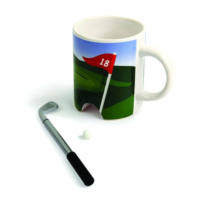 Kikkerland: Putter Cup Novelty Golf Mug (With Pen)