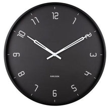 Load image into Gallery viewer, Karlsson: Stark Wall Clock - Black