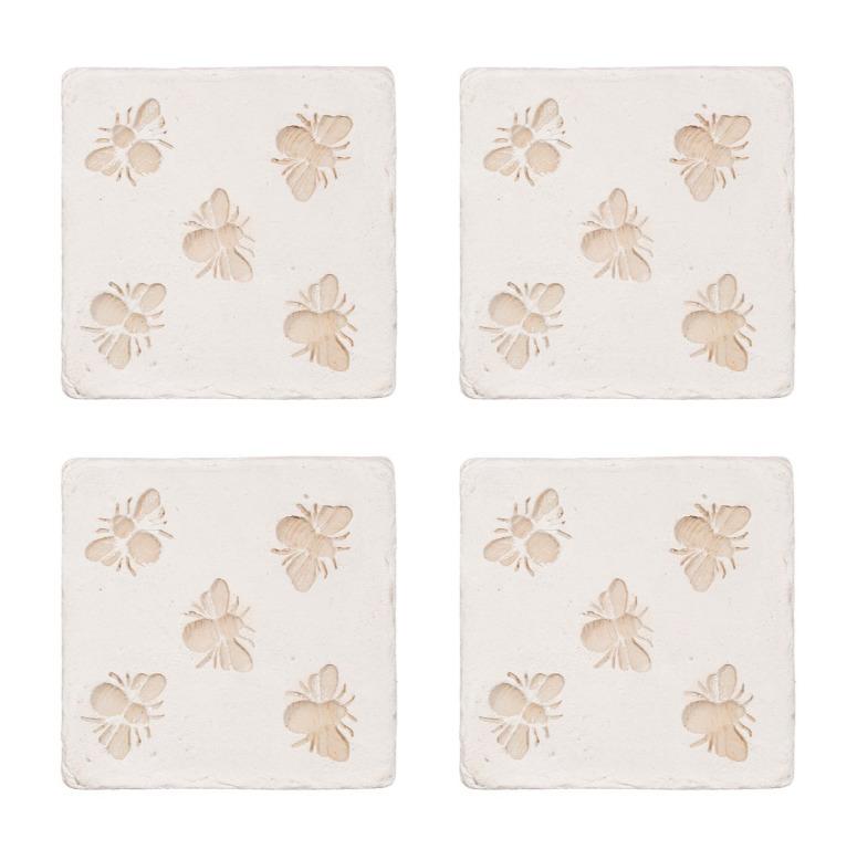 Sass & Belle: Bee Imprint Coaster Set