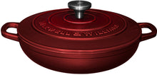 Load image into Gallery viewer, Maxwell &amp; Williams: Cast Iron Braiser - Merlot (27cm/3.3L)