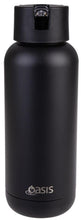 Load image into Gallery viewer, Oasis: Stainless Steel Ceramic MODA Triple Wall Insulated Drink Bottle - Black (1L)