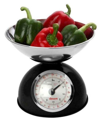 Dexam: Retro Kitchen Scales - Black