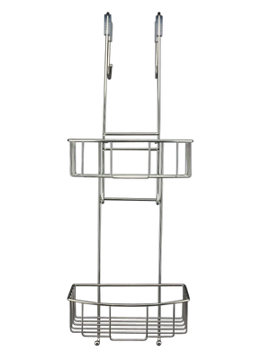 L.T. Williams: Over Screen Stainless Steel Shower Caddy