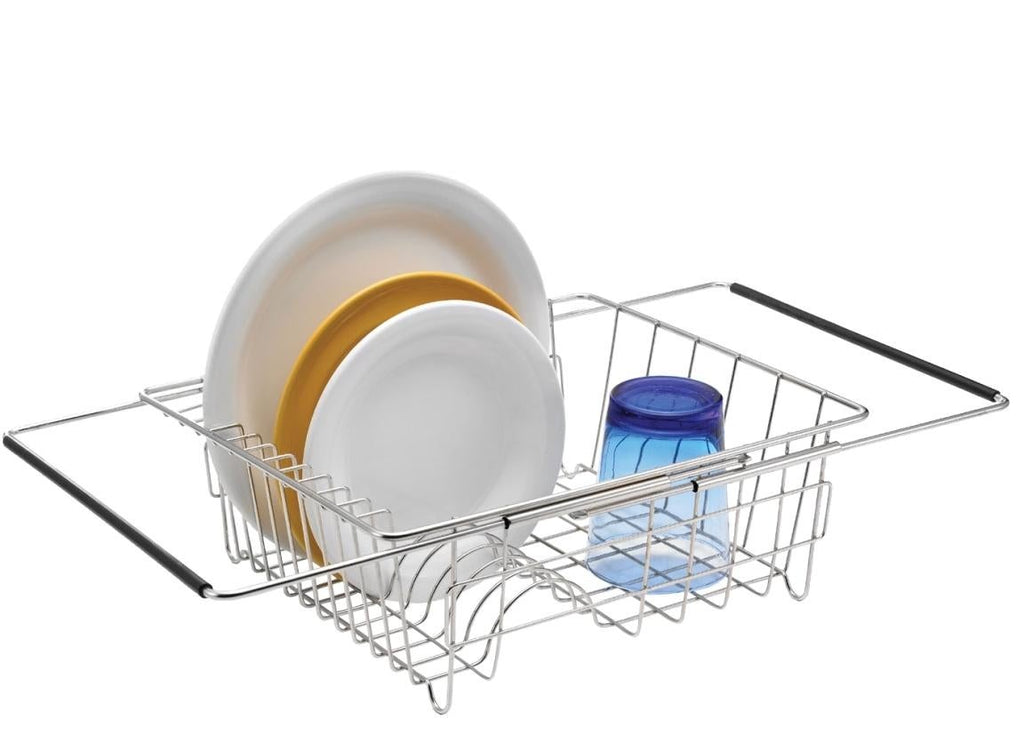 Stainless Steel Expandable In-Sink Dish Rack - D.Line