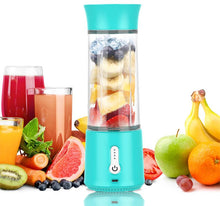 Load image into Gallery viewer, USB Rechargeable Portable Blender - 500ml (Blue)