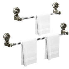 Load image into Gallery viewer, STORFEX 2 Pack Expandable Suction Cup Towel Bar (72~120cm)