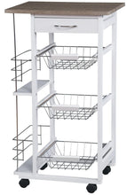 Load image into Gallery viewer, Fraser Country 4-Tier Kitchen Trolley