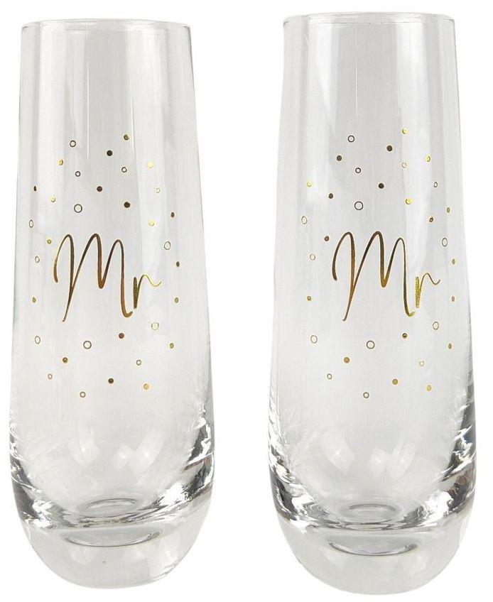 Urban Products: Mr & Mr Champagne Glasses