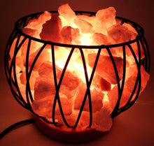 Load image into Gallery viewer, Crystal Energy Cage - Himalayan Salt