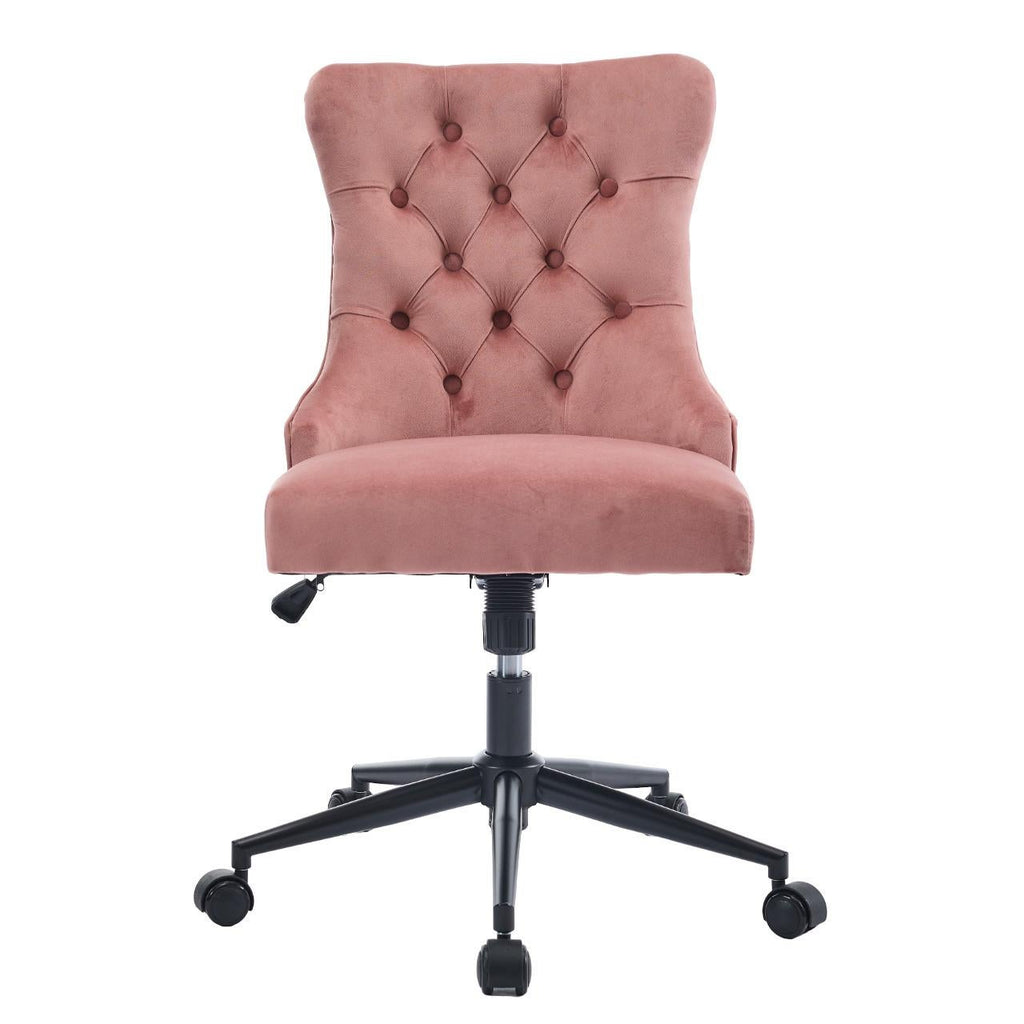 Gorilla Office: Ella Velvet Chair - Pink