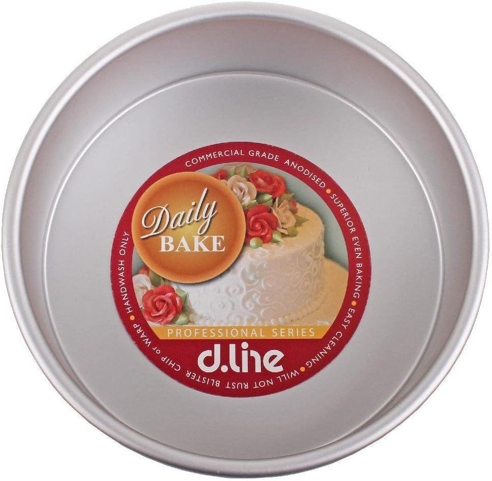 Anodised Deep Round Cake Pan (15cm x 7.5cm) - D.Line
