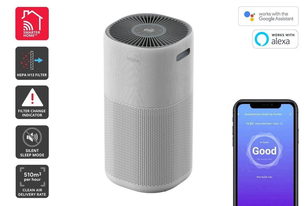 Kogan SmarterHome Air Purifier 5 Pro with H13 HEPA Filter