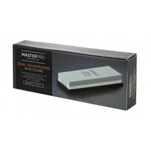Load image into Gallery viewer, MasterPro: Dual Sharpening Whetstone (18x6.5x3cm/400 &amp; 1000 Grit)
