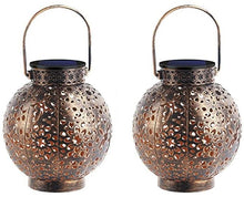 Load image into Gallery viewer, LUMIRO Solar Outdoor Lanterns - 2 Pack