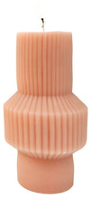 Load image into Gallery viewer, Urban Products: Ripple Abstract Vanilla Candle - Rose