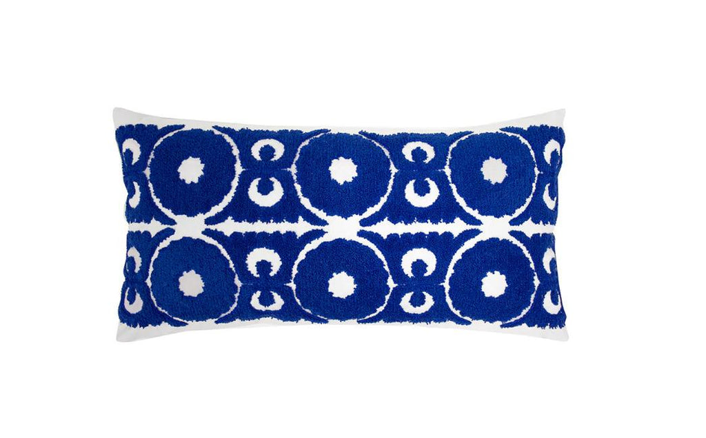 Bambury: Philippa Rectangle Cushion - Azure