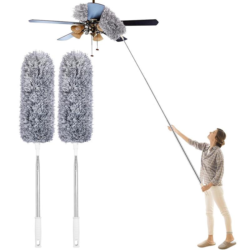 CLEANFOK 2-Pack Microfiber Feather Duster