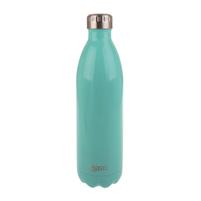 Oasis Insulated Stainless Steel Water Bottle - Spearmint (1L)