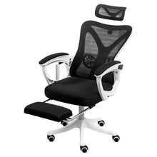 Load image into Gallery viewer, Ergonomic Office Chair with Adjustable Headrest - Black