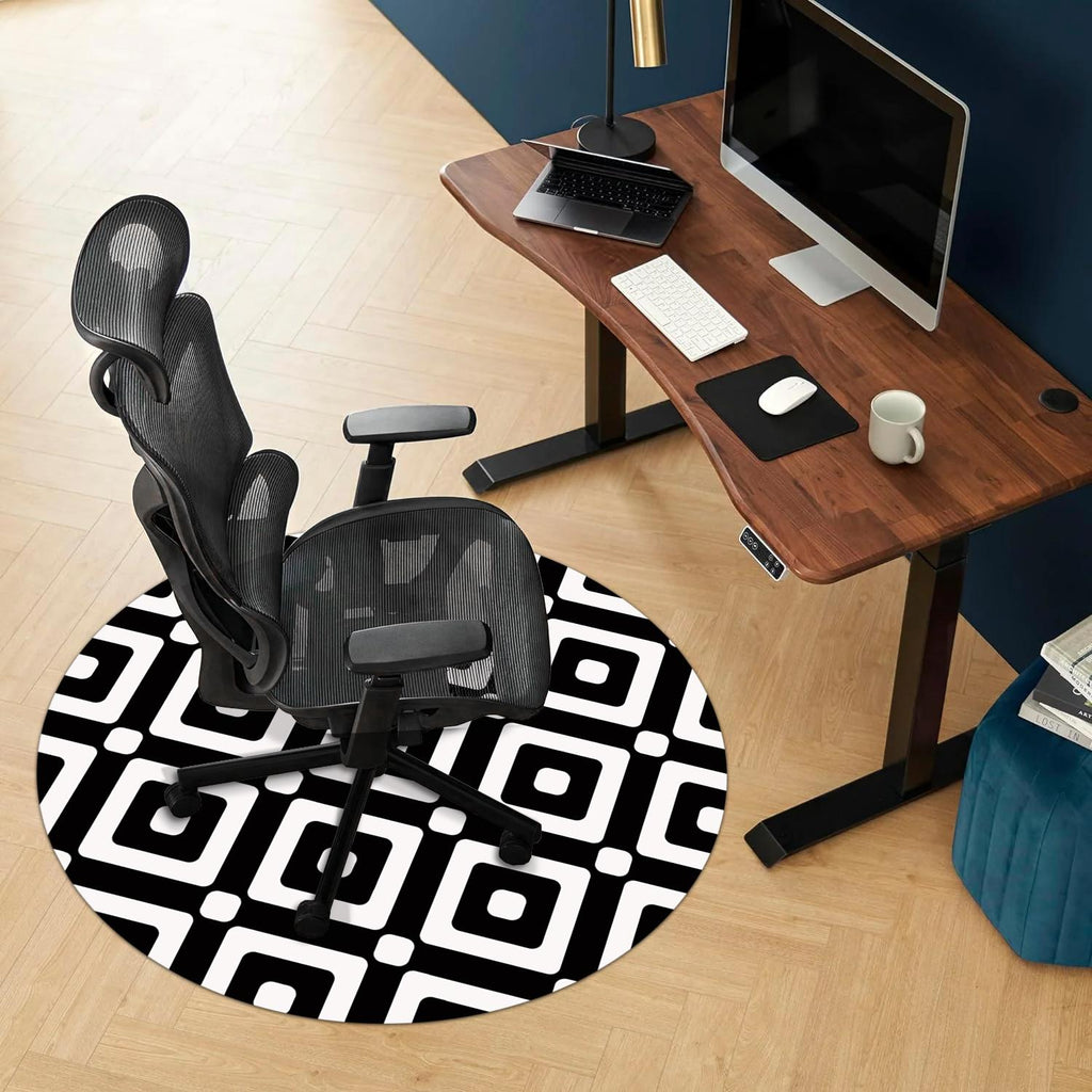 Fraser Country - Round Printed Office Chair Mat 100cm