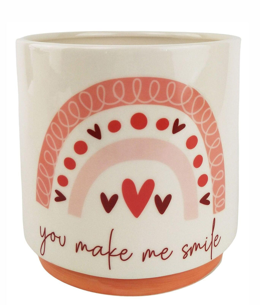 Urban Products: You Make Me Smile Planter - Pink
