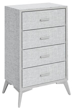 Load image into Gallery viewer, Fraser Country: Lyle 4 Drawer Dresser - Snow Velvet Light Grey
