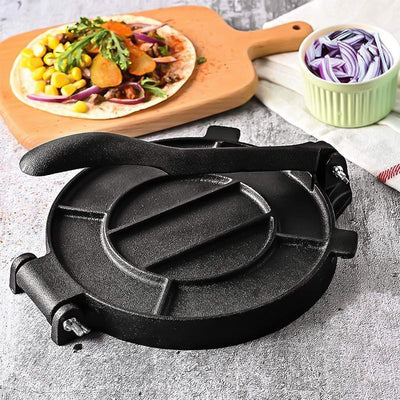 COOKOZZY Cast Iron Tortilla Press